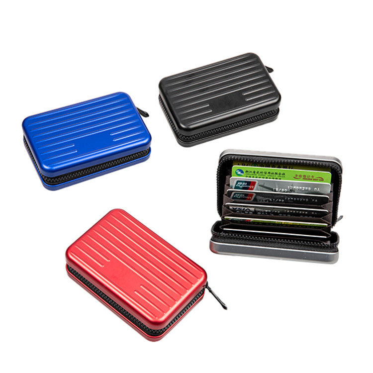 Miksi valita vetoketjullinen alumiinikorttilompakko jokapäiväiseen turvallisuuteen ja tyyliin?